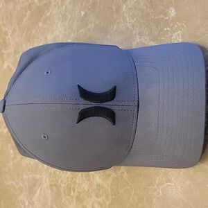 Hurley Gray Baseball Cap w/ Contrasting Black Embroidered Logo, L-XL